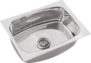 Single Bowl 24x18 Steel Sink